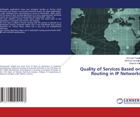 Published a book entitled “QOS ON RIP IN IP NETWORK” LAMBERT PUBLICATION.