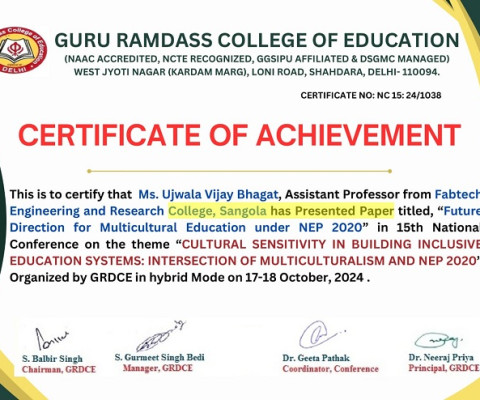 Conference Paper Presentation